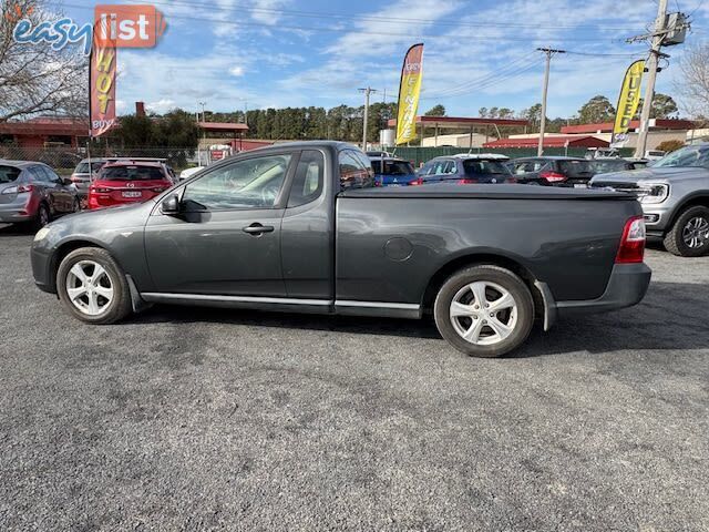 2008 FORD FALCON (LPG) FG UTE TRAY, 2 DOORS, 2 SEATS