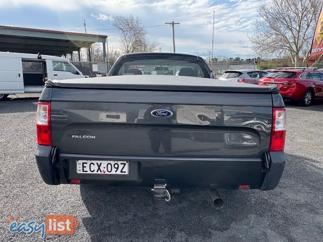 2008 FORD FALCON (LPG) FG UTE TRAY, 2 DOORS, 2 SEATS