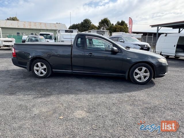 2008 FORD FALCON (LPG) FG UTE TRAY, 2 DOORS, 2 SEATS
