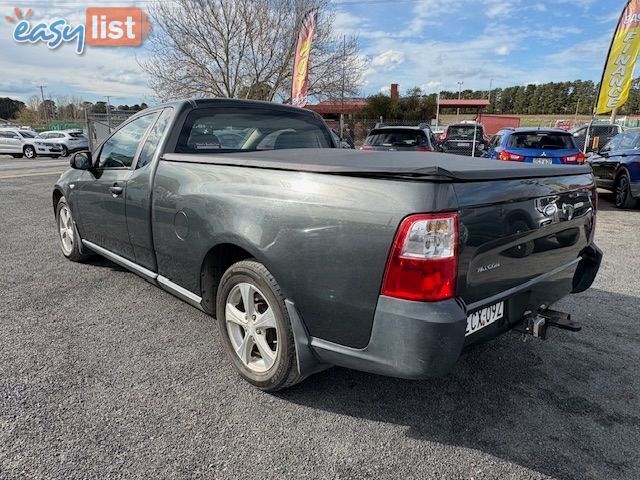 2008 FORD FALCON (LPG) FG UTE TRAY, 2 DOORS, 2 SEATS