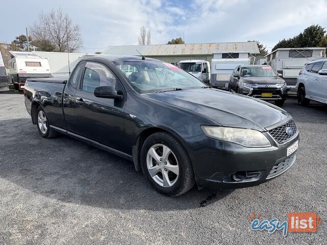2008 FORD FALCON (LPG) FG UTE TRAY, 2 DOORS, 2 SEATS
