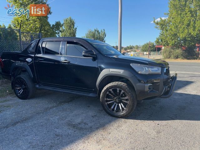 2021 TOYOTA HILUX ROGUE (4X4) GUN126R FACELIFT UTE TRAY, 4 DOORS, 5 SEATS