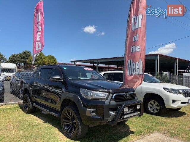 2021 TOYOTA HILUX ROGUE (4X4) GUN126R FACELIFT UTE TRAY, 4 DOORS, 5 SEATS