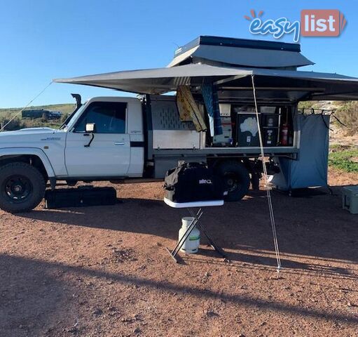 2009 TOYOTA LANDCRUISER GX (4X4) VDJ79R UTE TRAY, 2 DOORS, 3 SEATS