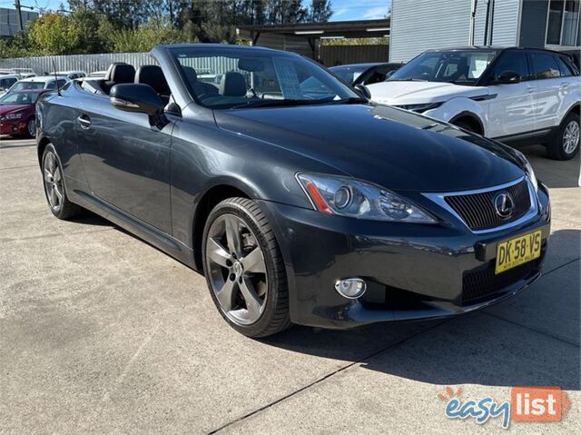 2011 LEXUS IS IS250CSPORTSLUXURY GSE20RMY10 CONVERTIBLE