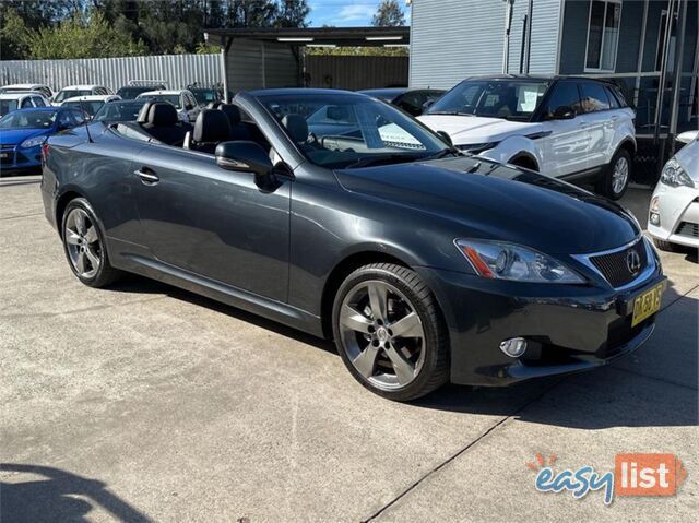 2011 LEXUS IS IS250CSPORTSLUXURY GSE20RMY10 CONVERTIBLE