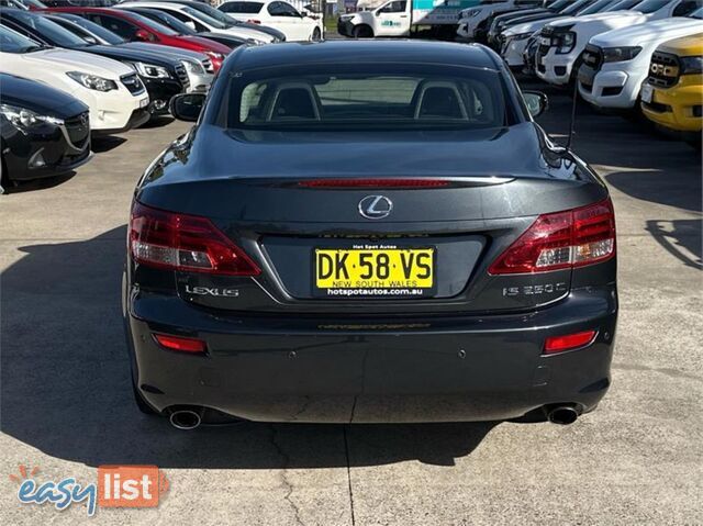 2011 LEXUS IS IS250CSPORTSLUXURY GSE20RMY10 CONVERTIBLE