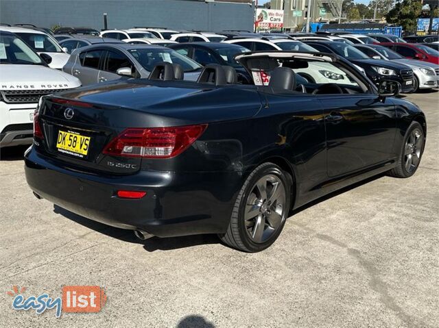 2011 LEXUS IS IS250CSPORTSLUXURY GSE20RMY10 CONVERTIBLE