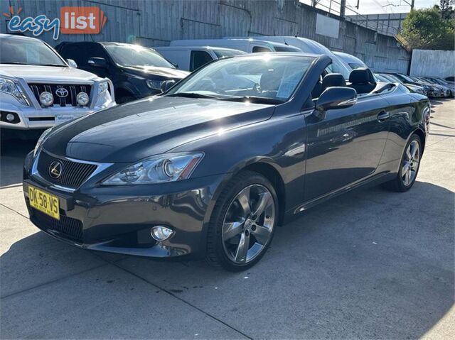 2011 LEXUS IS IS250CSPORTSLUXURY GSE20RMY10 CONVERTIBLE