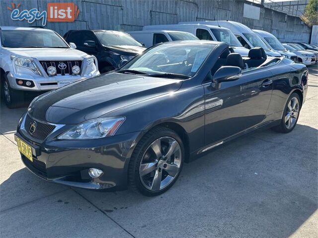 2011 LEXUS IS IS250CSPORTSLUXURY GSE20RMY10 CONVERTIBLE