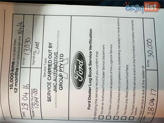 2015 Ford Focus Trend LW MKII MY14 Hatchback