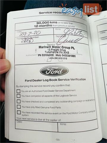 2013 Ford Kuga Trend TF Wagon