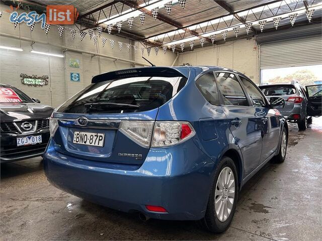 2010 Subaru Impreza RX G3 MY10 Hatchback