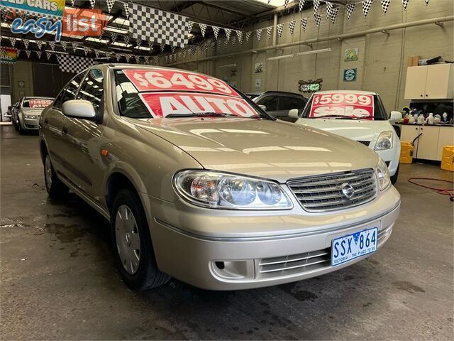 2004 Nissan Pulsar ST N16 S2 Sedan