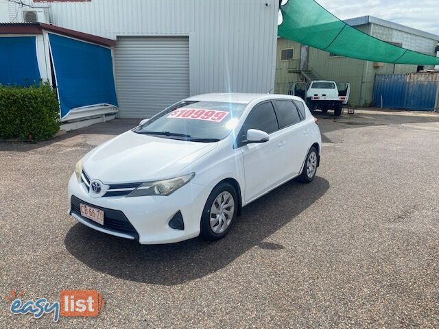 2014 Toyota Corolla Ascent Hatchback Manual