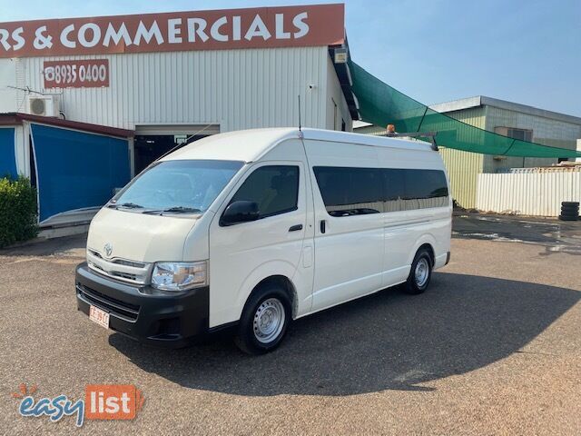 2011 Toyota Hiace Commuter 12 Seater People Mover Automatic