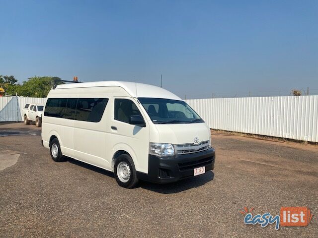 2011 Toyota Hiace Commuter 12 Seater People Mover Automatic
