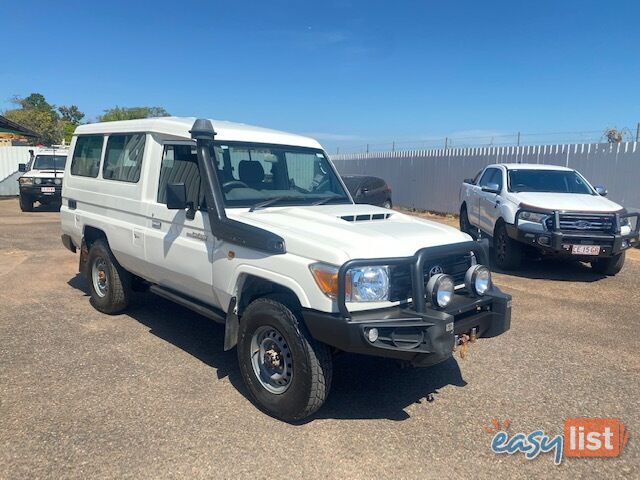 2018 Toyota Landcruiser Workmate VDJ78R Troopcarrier Wagon 8 Seater Manual