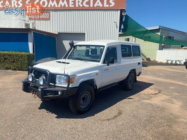 2018 Toyota Landcruiser Workmate VDJ78R Troopcarrier Wagon 8 Seater Manual