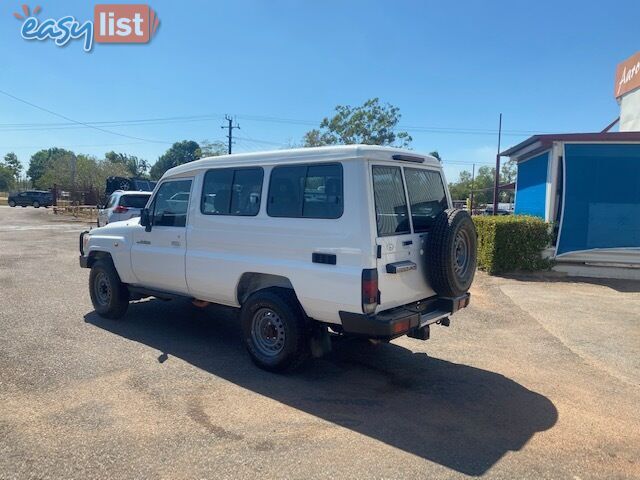 2018 Toyota Landcruiser Workmate VDJ78R Troopcarrier Wagon 8 Seater Manual