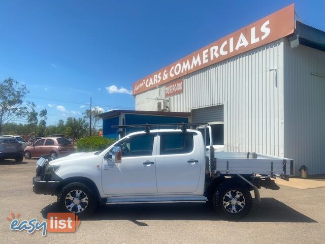 2012 Toyota Hilux SR (4X4) Ute Manual