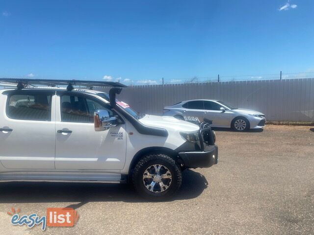 2012 Toyota Hilux SR (4X4) Ute Manual