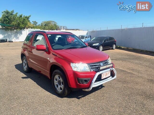 2012 Suzuki Grand Vitara 3 DOOR Wagon Manual