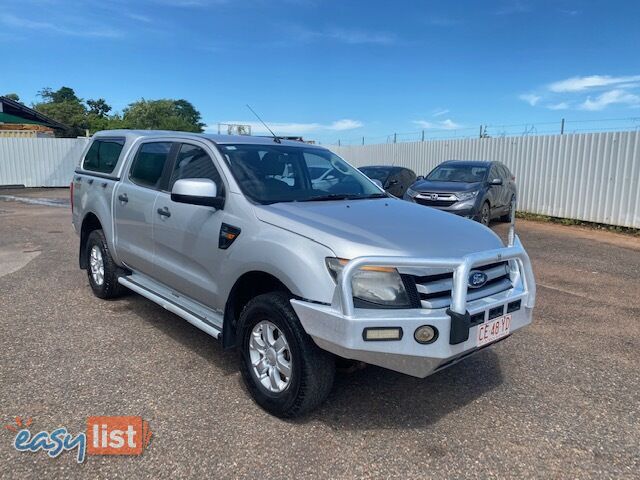 2014 Ford Ranger XLS 4x4 Dual Cab Ute Manual