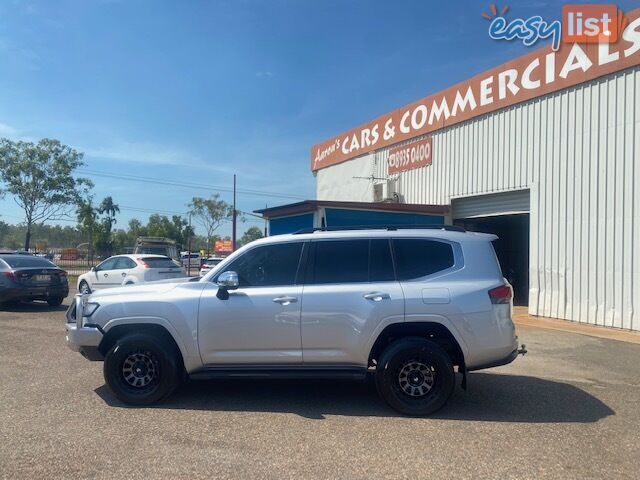 2024 Toyota Landcruiser Sahara 4x4 Wagon Silver, Automatic