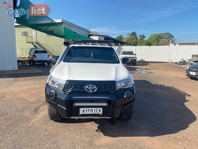 2018 Toyota Hilux Rugged X   4x4 Dual Cab Ute Automatic