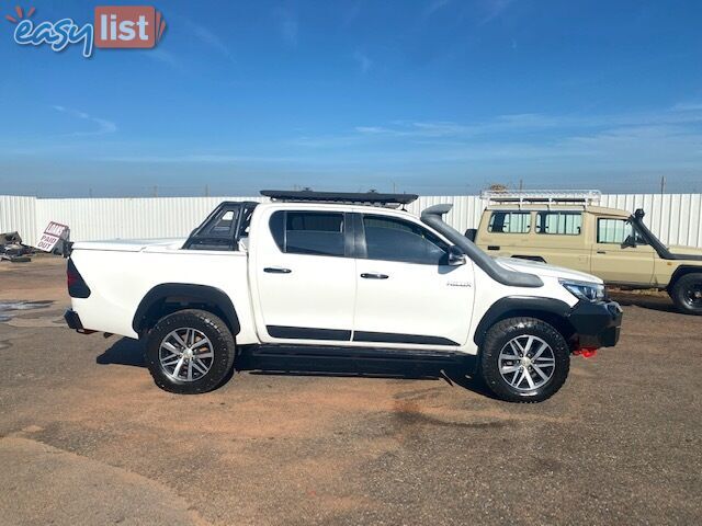 2018 Toyota Hilux Rugged X   4x4 Dual Cab Ute Automatic