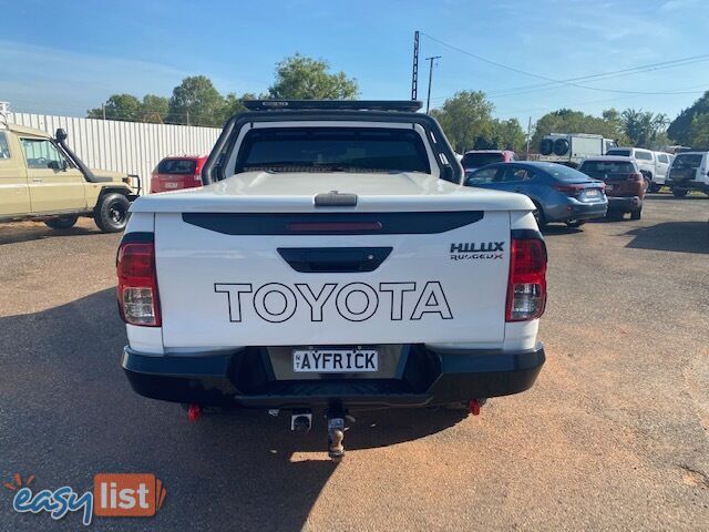 2018 Toyota Hilux Rugged X   4x4 Dual Cab Ute Automatic