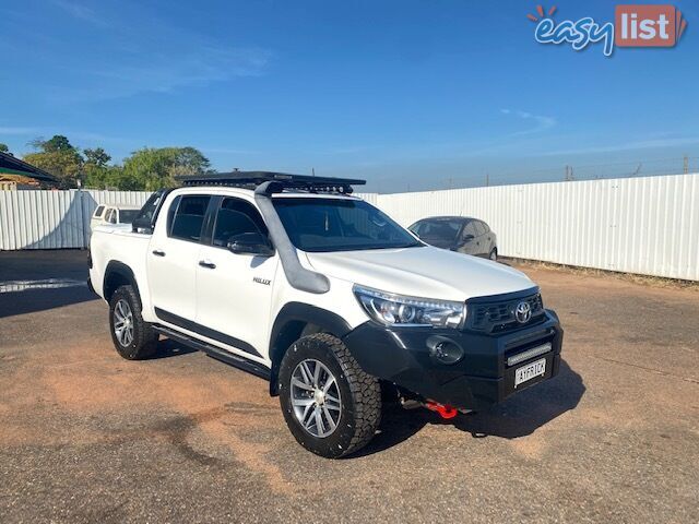 2018 Toyota Hilux Rugged X   4x4 Dual Cab Ute Automatic