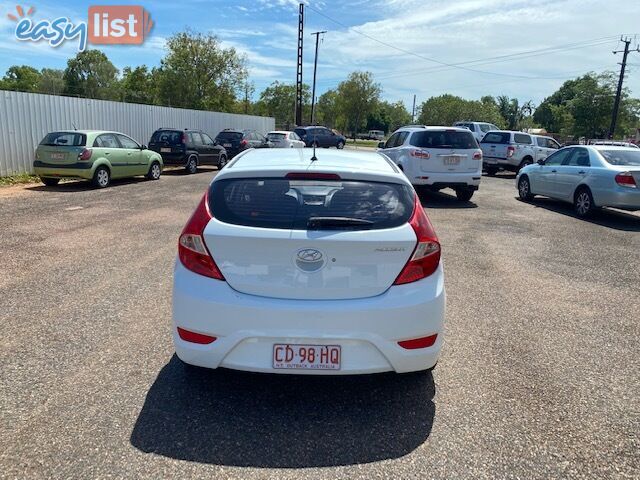 2012 Hyundai Accent Hatchback Manual