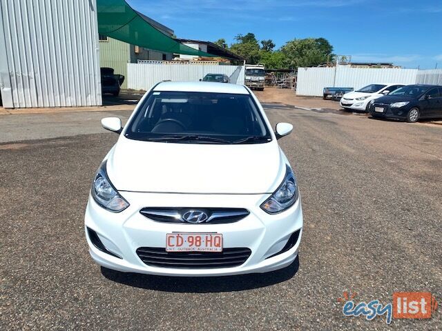 2012 Hyundai Accent Hatchback Manual