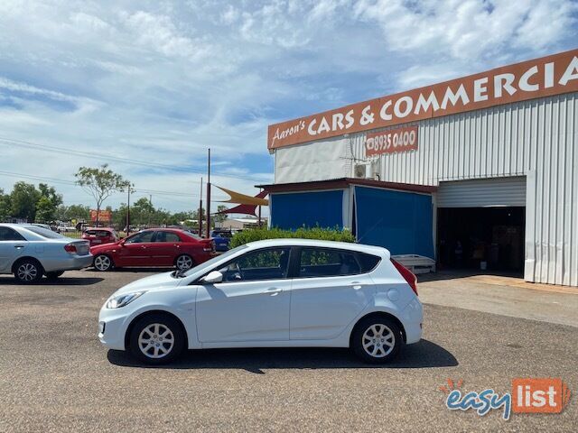 2012 Hyundai Accent Hatchback Manual