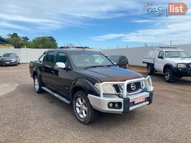 2012 Nissan Navara STX 4x4 Dual Cab Ute Automatic