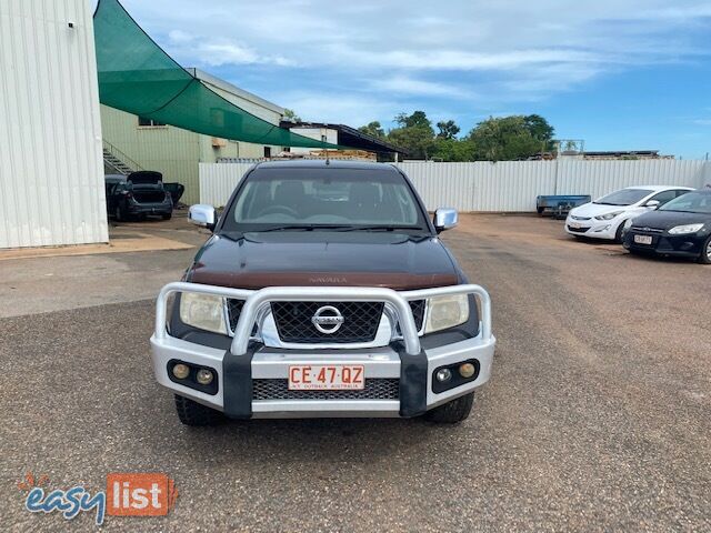 2012 Nissan Navara STX 4x4 Dual Cab Ute Automatic