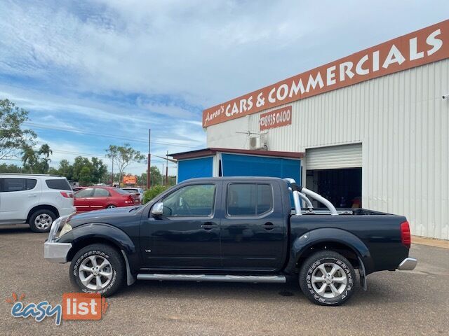 2012 Nissan Navara STX 4x4 Dual Cab Ute Automatic