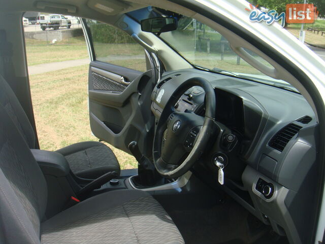 2013 Holden Colorado RGMY13 4X4 Ute Manual