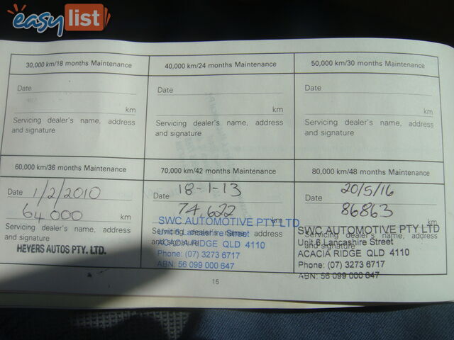 2006 Mazda Bravo Ute Manual TURBO DIESEL