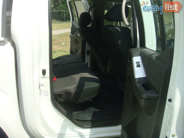 2010 NISSAN NAVARA ST-X (4x4) D40 SERIES 4 DUAL CAB P/UP