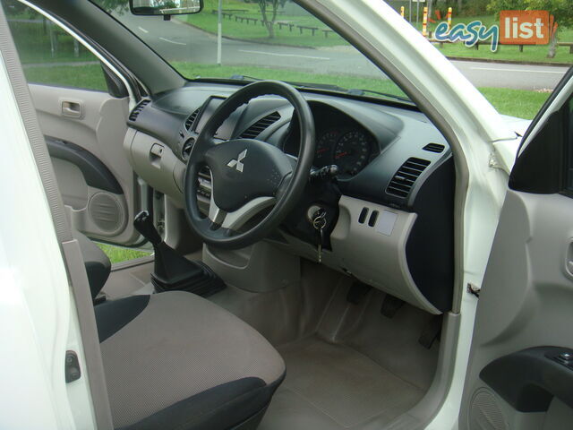 2009 Mitsubishi Triton GL Manual Cab Chassis Alloy Tray