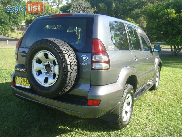 2007 Toyota Landcruiser Prado GX Wagon Automatic