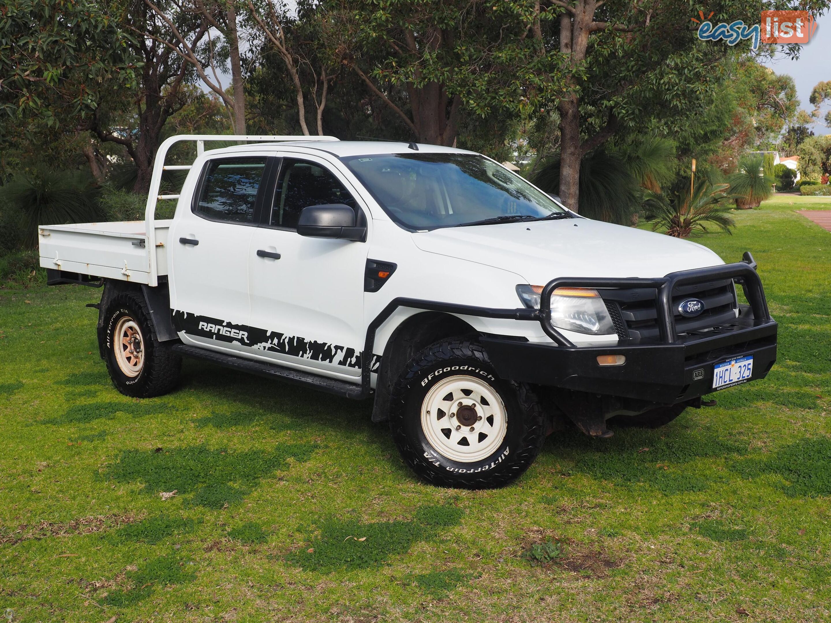 2018 FORD RANGER XL DUAL CAB PX MKII MY18 CAB CHASSIS