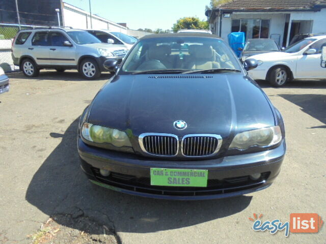 2002 BMW 330CI  E46 CONVERTIBLE