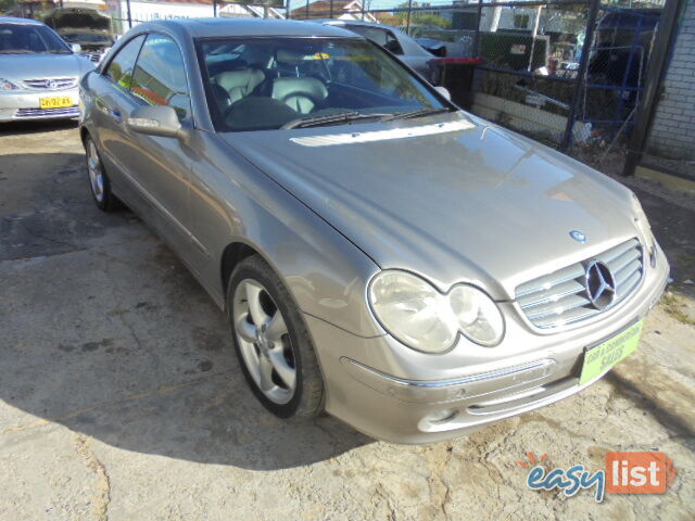 2004 MERCEDES-BENZ CLK320 AVANTGARDE C209 COUPE
