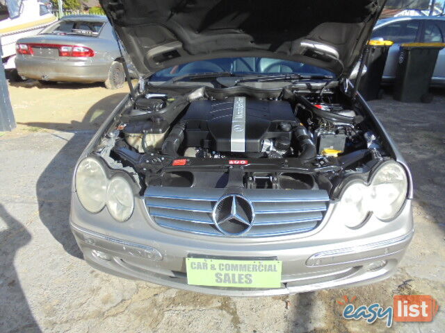 2004 MERCEDES-BENZ CLK320 AVANTGARDE C209 COUPE