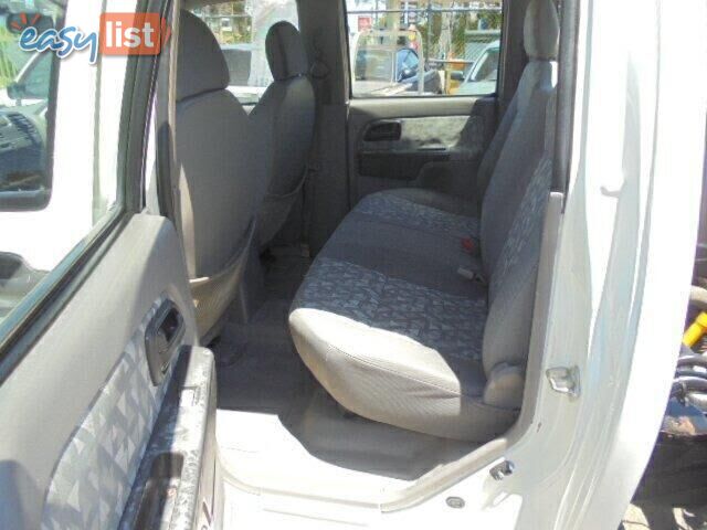 2006 HOLDEN RODEO LT RA MY06 UPGRADE UTE TRAY