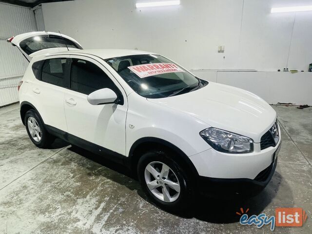 2013  NISSAN DUALIS ST J10W SERIES 3 MY12 HATCHBACK